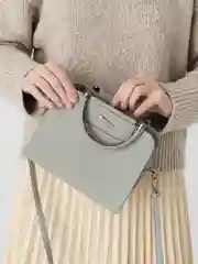 Серый меланж женская сумка из экокожи