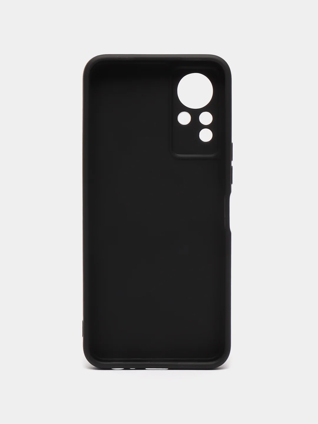 Синий чехол силиконовый для Infinix Note 11 (X663), Note 12 G88 (Инфиникс Нот 11, Нот 12), прозрачный