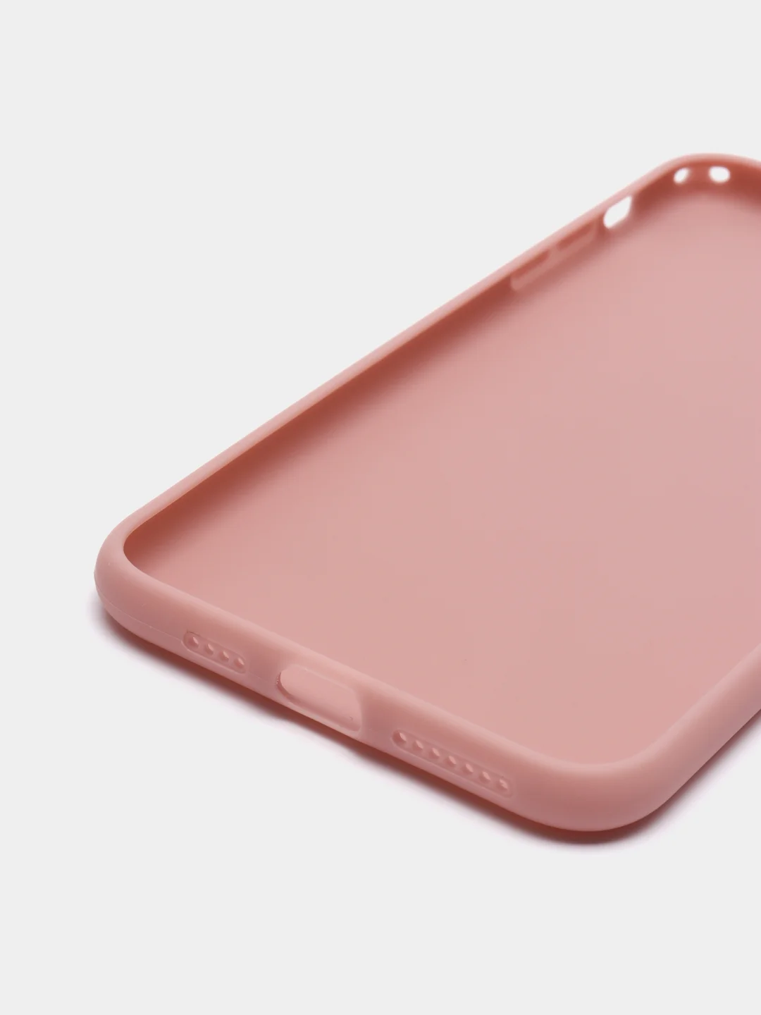 Лавандовый чехол для iPhone XS Max, силиконовый, 14 цветов