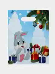 Манго пакет новогодний,5 шт ,20*30