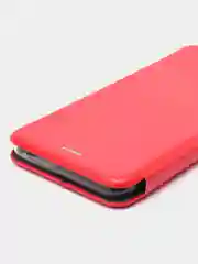 Красный чехол-книжка для Infinix Hot 12 Play NFC (Инфиникс Хот 12 Плей)