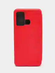 Красный чехол-книжка для Infinix Hot 12 Play NFC (Инфиникс Хот 12 Плей)