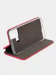Красный чехол-книжка для Infinix Hot 12 Play NFC (Инфиникс Хот 12 Плей)