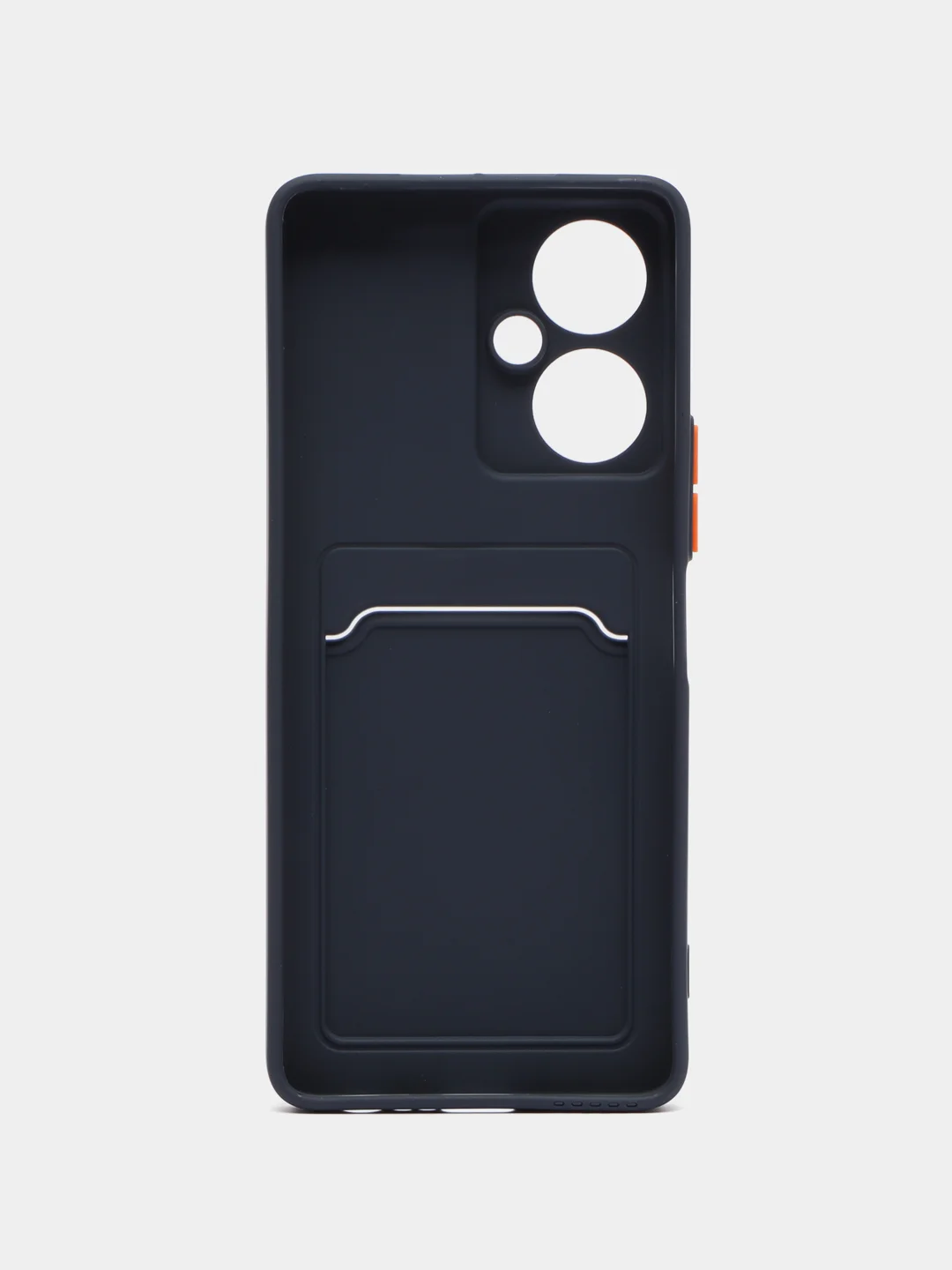 Темно-синий чехол TECNO CAMON 19 PRO  / CAMON 19 с защитой камеры и карманом для пластиковой карты