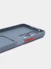 Серый чехол TECNO CAMON 19 PRO  / CAMON 19 с защитой камеры и карманом для пластиковой карты