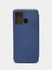 Синий чехол-книжка для Infinix Hot 12 Play NFC (Инфиникс Хот 12 Плей)