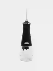 Черный ирригатор для полости рта, беспроводной, с USB зарядкой, 3 режима, 5 насадок