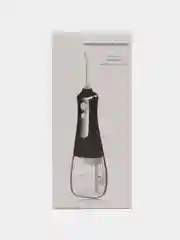 Черный ирригатор для полости рта, беспроводной, с USB зарядкой, 3 режима, 5 насадок