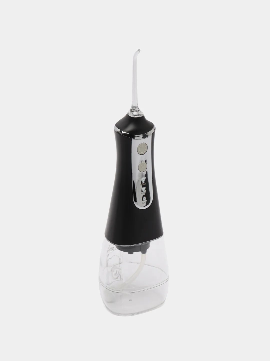 Черный ирригатор для полости рта, беспроводной, с USB зарядкой, 3 режима, 5 насадок