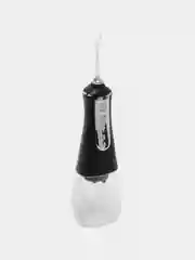 Черный ирригатор для полости рта, беспроводной, с USB зарядкой, 3 режима, 5 насадок