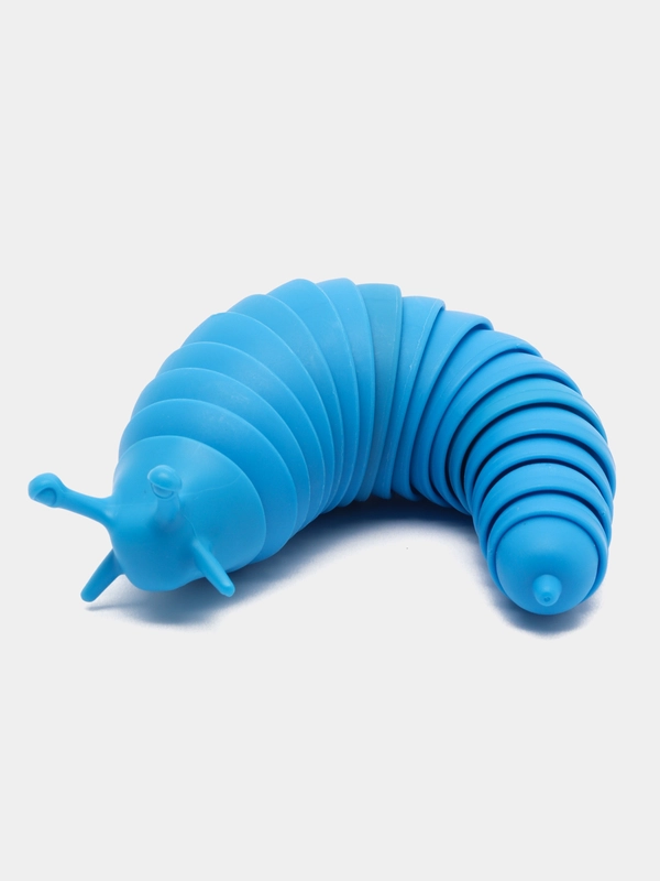 Игрушка-антистресс "Слизень-погремушка" Finger Slug