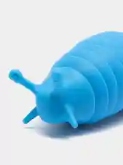 Голубой игрушка-антистресс "Слизень-погремушка" Finger Slug