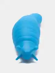 Голубой игрушка-антистресс "Слизень-погремушка" Finger Slug