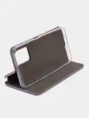 Сиреневый чехол-книжка для Infinix Note 10 Pro (Инфиникс Нот 10 Про)