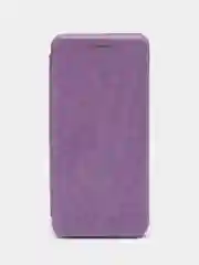 Сиреневый чехол-книжка для Infinix Note 10 Pro (Инфиникс Нот 10 Про)