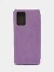 Сиреневый чехол-книжка для Infinix Note 10 Pro (Инфиникс Нот 10 Про)