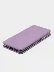 Сиреневый чехол-книжка для Infinix Note 10 Pro (Инфиникс Нот 10 Про)