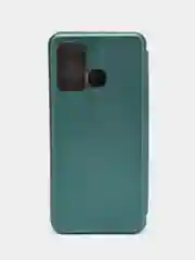 Зеленый чехол-книжка для Infinix Hot 12 Play NFC (Инфиникс Хот 12 Плей)