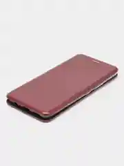 Багровый чехол-книжка для Infinix Hot 11S, инфиникс Хот 11С