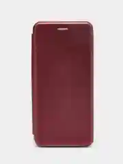 Багровый чехол-книжка для Infinix Hot 11S, инфиникс Хот 11С