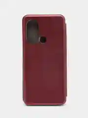 Багровый чехол-книжка для Infinix Hot 11S, инфиникс Хот 11С
