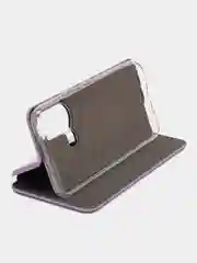 Сиреневый чехол-книжка для Infinix Hot 11S, инфиникс Хот 11С
