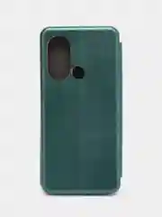 Зеленый чехол-книжка для Infinix Hot 11S, инфиникс Хот 11С
