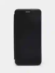 Черный чехол-книжка для Infinix Note 10 Pro (Инфиникс Нот 10 Про)