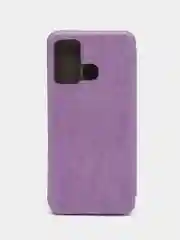 Сиреневый чехол-книжка для Infinix Hot 12 Play NFC (Инфиникс Хот 12 Плей)