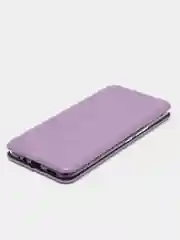 Сиреневый чехол-книжка для Infinix Hot 12 Play NFC (Инфиникс Хот 12 Плей)