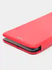 Красный чехол-книжка для Infinix Note 10 Pro (Инфиникс Нот 10 Про)