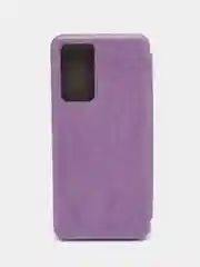 Сиреневый чехол-книжка для Infinix NOTE 11 Pro (Инфиникс Нот 11 Про)
