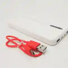 Белый powerbank 10000 Повербанк повер банк аккумулятор портативная зарядка батарея Р42ч