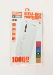 Белый powerbank 10000 Повербанк повер банк аккумулятор портативная зарядка батарея Р42ч