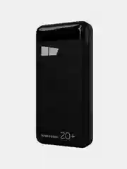 Черный внешний аккумулятор More choice, 20000 mah, PB33-20 с фонариком