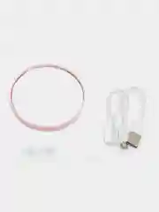 Розовый зеркало для макияжа с подсветкой LED