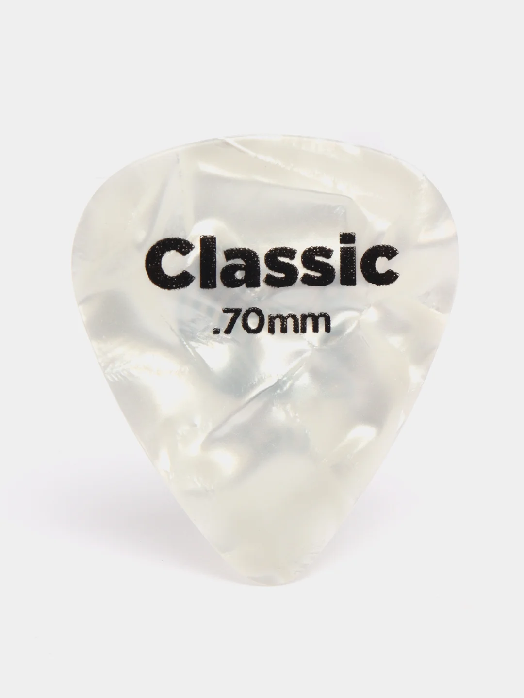 Белый медиатор гитарный Planet Planet Waves 1CAP410, целлулойд, 0.7 мм