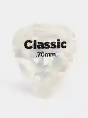 Белый медиатор гитарный Planet Planet Waves 1CAP410, целлулойд, 0.7 мм