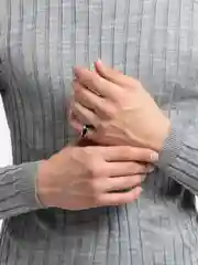 Серебряный кольцо температурное, широкое плоское колечко, перстень из титановой стали