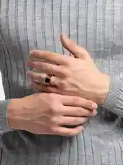 Черный перстень мужской