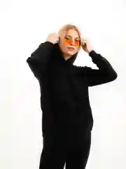 Лавандовый худи женское, базовое