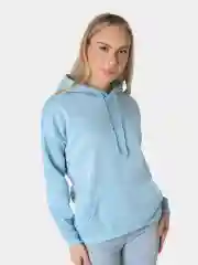 Голубой худи женское, базовое
