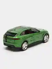 Зеленый металлическая инерционная машинка JAGUAR F-PACE TROPHY, зеленый, масштаб 1:24, 20 см