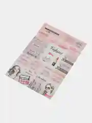 Розовый наклейки на новый год /Наклейки на подарки /Наклейки для ежедневника, 14*21 см /Новогодние