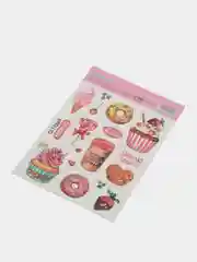 Голубой наклейки на новый год /Наклейки на подарки /Наклейки для ежедневника, 14*21 см /Новогодние