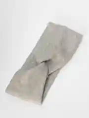 Серебряный повязка на голову / Теплая повязка на голову / Чалма / Повязка вязаная