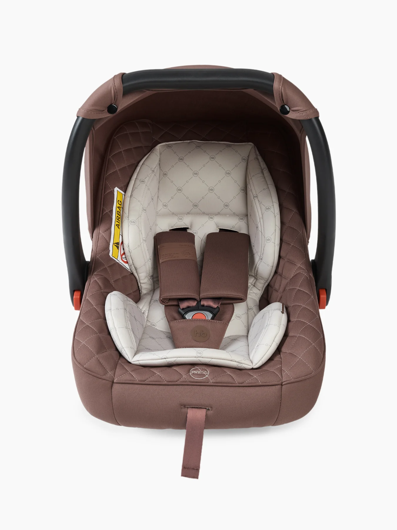 Шоколадный автокресло "SKYLER V2" Happy Baby