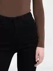 Джинсы женские скинни skinny, с высокой посадкой, чёрные