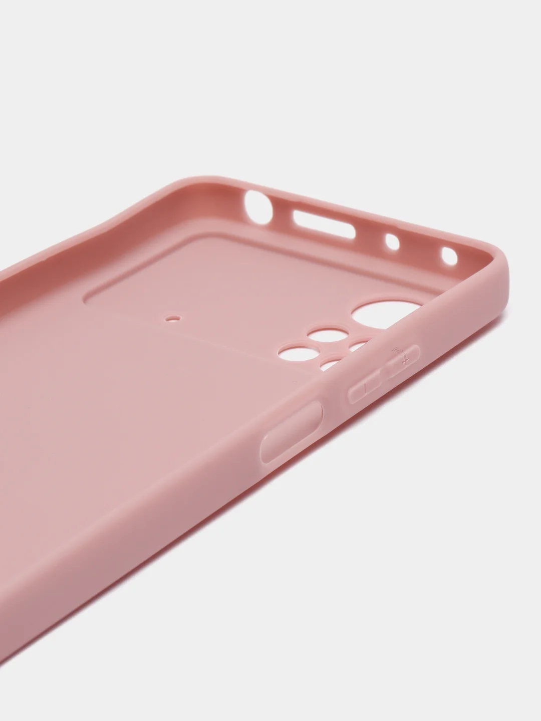 Коралловый меланж чехол для Xiaomi Poco X4 Pro 5G силиконовый, матовый