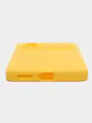 Желтый чехол для Xiaomi Poco X4 Pro 5G силиконовый, матовый